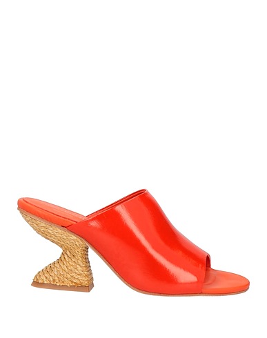 PALOMA BARCELÓ Sandals Tomato red Soft Leather