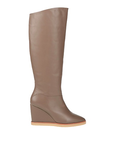 LOLA CRUZ SCHUHE Khaki Leder