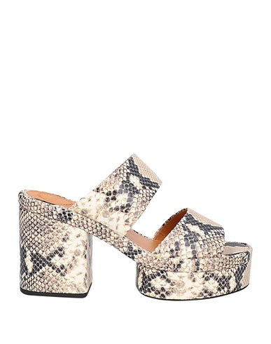 CHLOÉ Sandales Beige Cuir