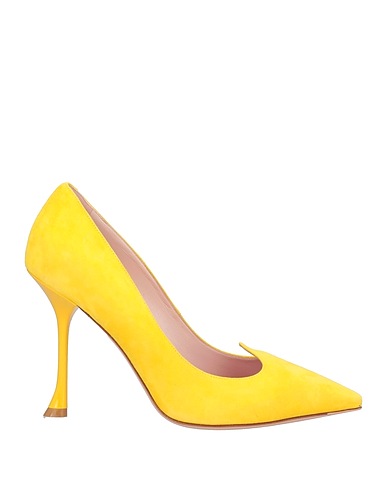 ROGER VIVIER Pumps Gelb Leder
