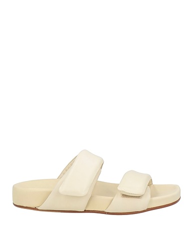 POMME D'OR Sandals Cream Soft Leather