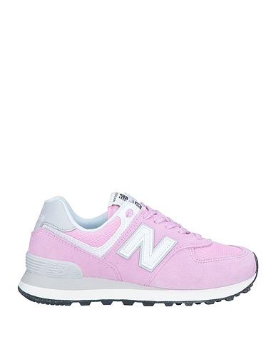 NEW BALANCE Sneakers Light pink Soft Leather, Textile fibers