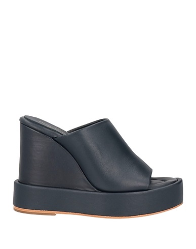 PALOMA BARCELÓ Sandals Midnight blue Soft Leather