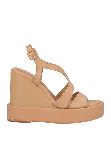 PALOMA BARCELÓ Sandals Camel Soft Leather