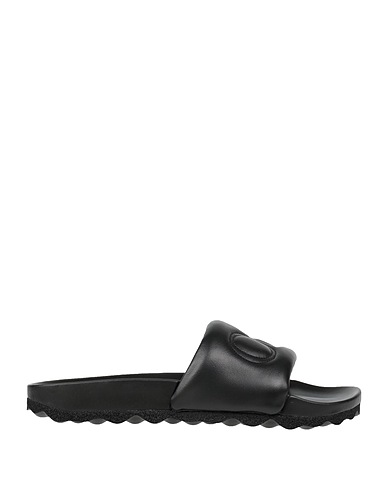 OFF-WHITE™ Sandals Black Soft Leather