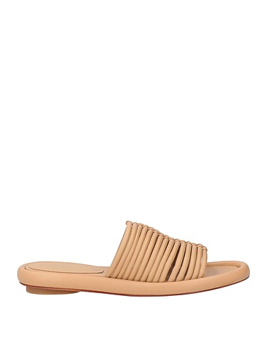 PALOMA BARCELÓ Sandals Light brown Leather