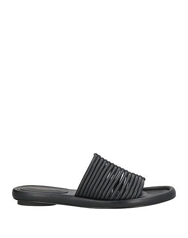 PALOMA BARCELÓ Sandals Black Leather