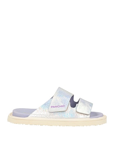 PANCHIC Sandals Silver Soft Leather