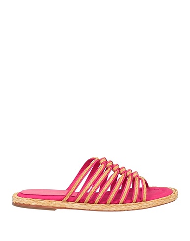 PALOMA BARCELÓ Espadrilles Fuchsia Textile fibers