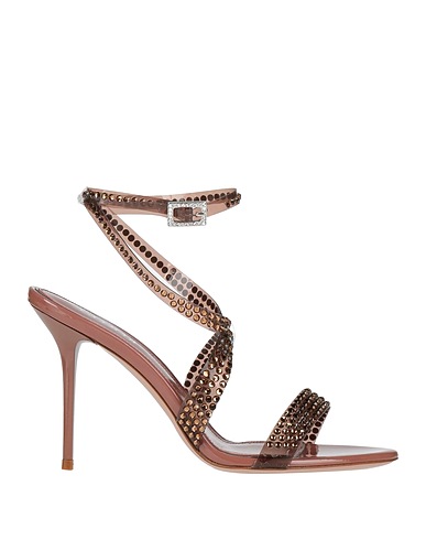 GEDEBE Sandals Khaki Textile fibres