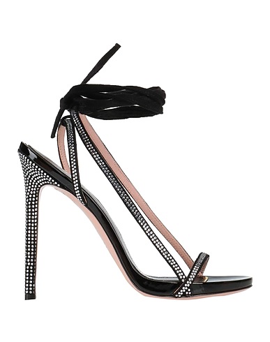 GEDEBE Sandals Black Leather