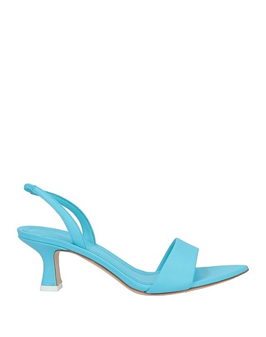 3JUIN Sandals Sky blue Soft Leather