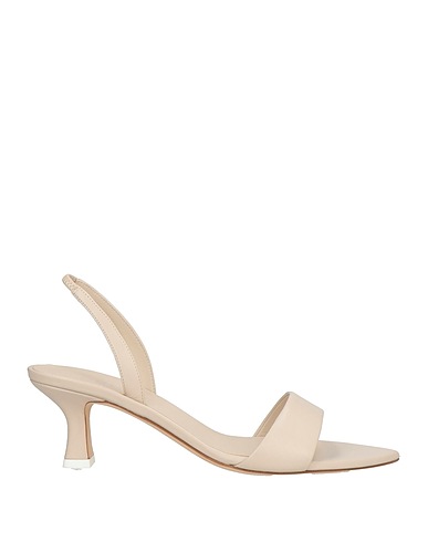 3JUIN Sandals Off white Leather