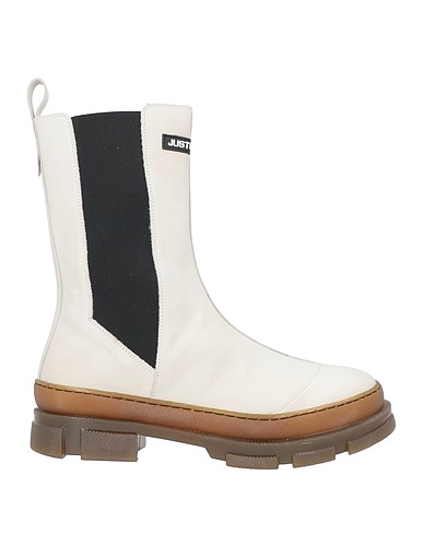 JUST CAVALLI Ankle boot Light grey Leather
