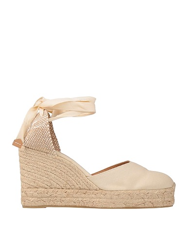 CASTAÑER Espadrilles Ivory Textile fibres