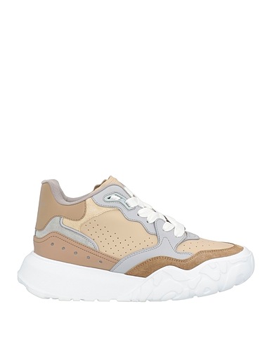MCQUEEN Sneakers Beige Soft Leather