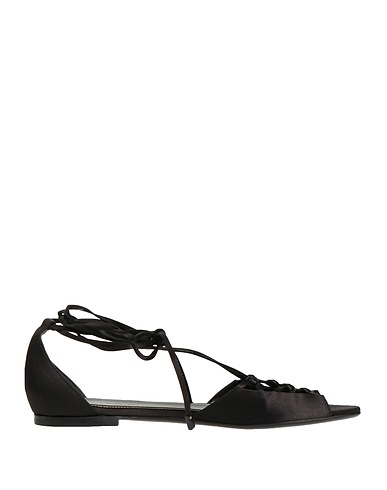 TOM FORD Sandals Black Viscose, Brass