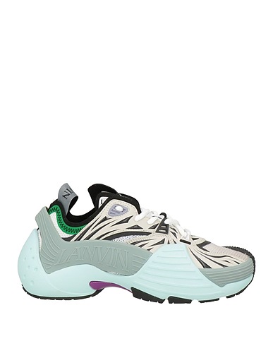 LANVIN Sneakers Grigio chiaro 40% Poliuretano, 28% Poliestere, 18% Poliuretano termoplastico, 14% Nylon