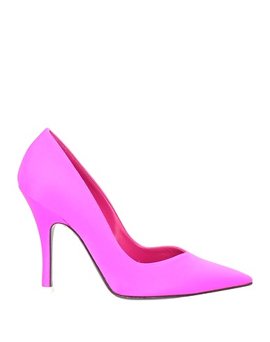 THE ATTICO Court Fuchsia Textile fibres, Soft Leather