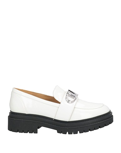 MICHAEL MICHAEL KORS Mocassino Bianco Pelle