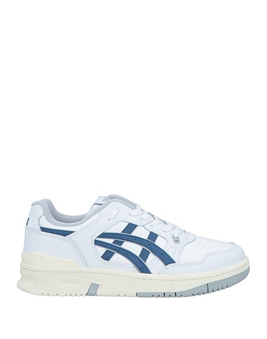 ASICS 스니커즈 화이트 가죽, 방직 섬유