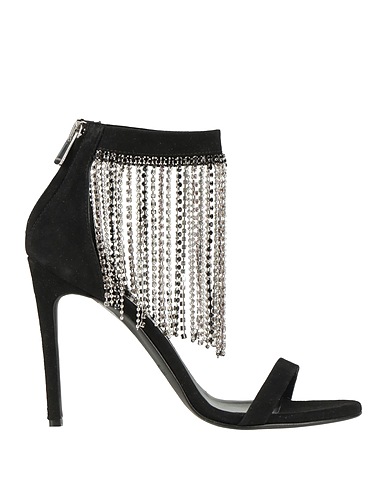PINKO Sandals Black Leather