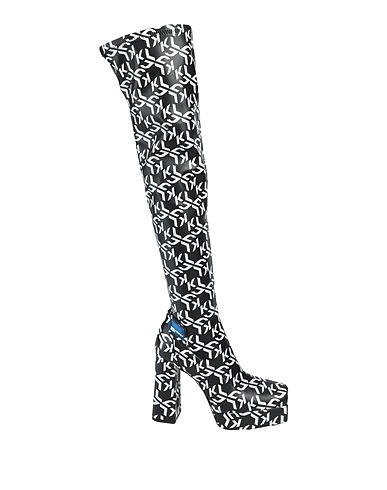 KARL LAGERFELD JEANS Boots Black Soft Leather