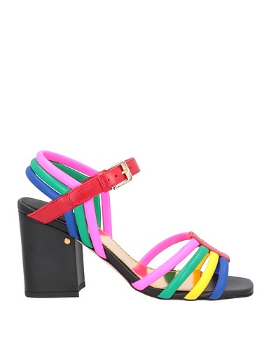 LAURENCE DACADE Sandalen Rot Lammleder