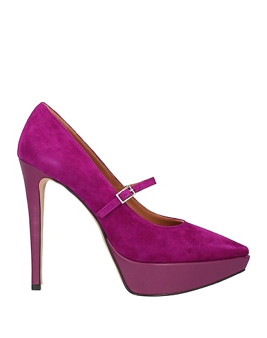 CARRIE LATT Pump Mauve Soft Leather