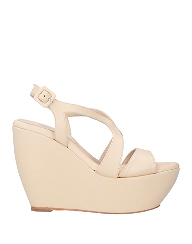 PALOMA BARCELÓ Sandals Ivory Leather