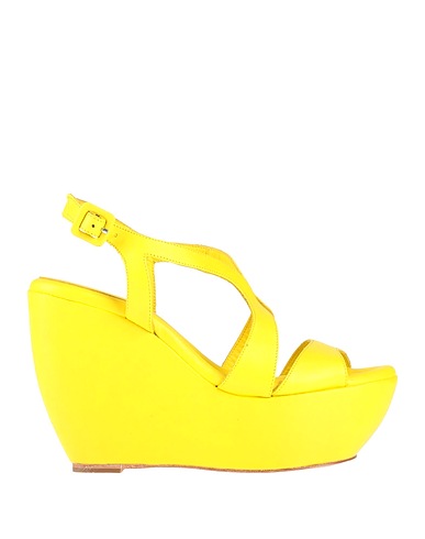 PALOMA BARCELÓ Sandals GIALLO Leather