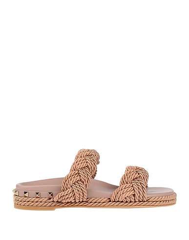 VALENTINO GARAVANI Sandals Sand Textile fibres