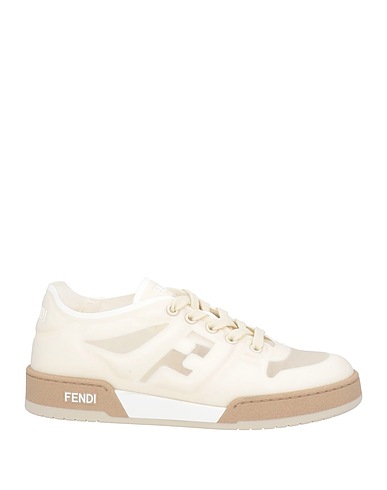FENDI Sneakers Cream Textile fibres