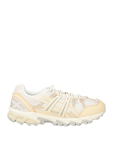 ASICS Sneakers Beige Textile fibres, Leather