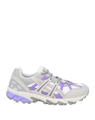 ASICS Sneakers Grigio chiaro Fibre tessili, Pelle