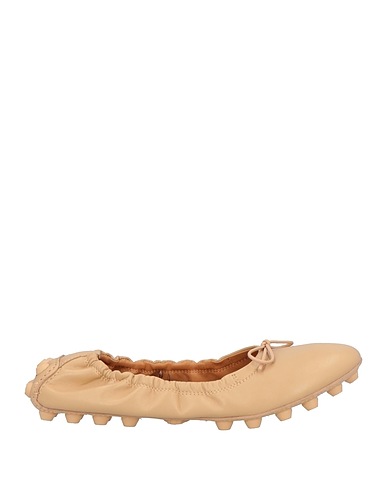 TOD'S Ballet flats Sand Soft Leather