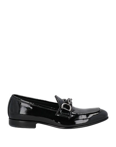GIOVANNI CONTI Loafers Black Soft Leather