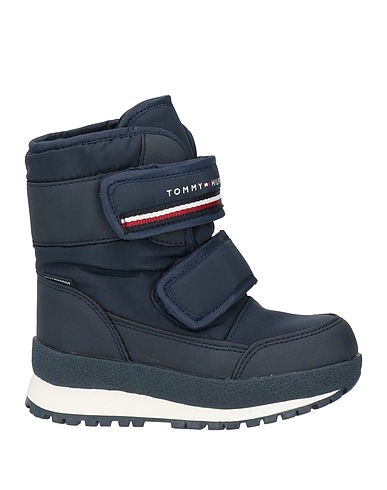TOMMY HILFIGER Ankle boot Midnight blue Textile fibres