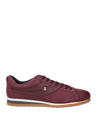 BALLY Sneakers Burgundy Leather