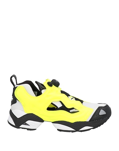 REEBOK Sneakers Yellow Textile fibres