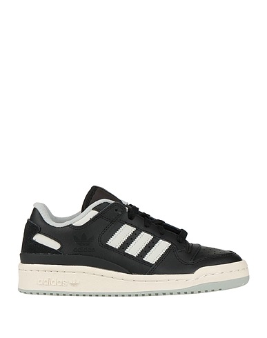 ADIDAS ORIGINALS Sneakers FORUM LOW CL J
 Black Soft Leather, Textile fibres