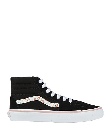 VANS 스니커즈 JN SK8-Hi
 블랙 가죽, 방직 섬유