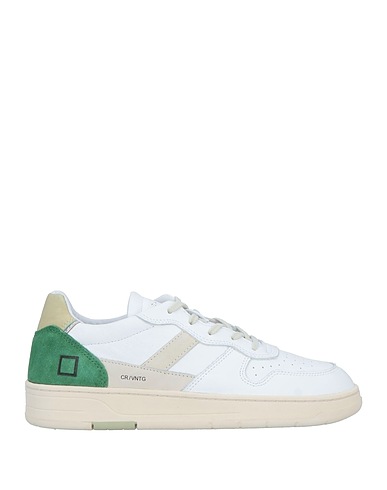 D.A.T.E. Sneakers White Calfskin