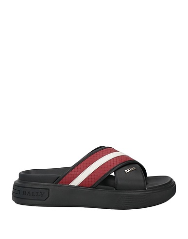 BALLY Sandals Black Calfskin