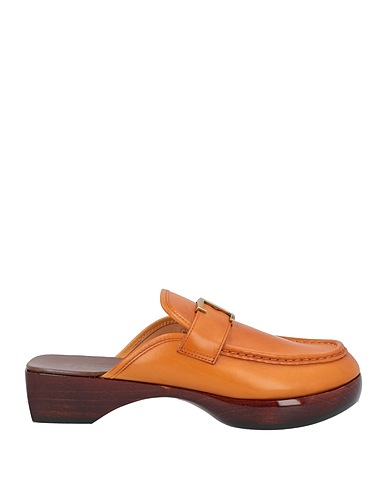 TOD'S Mules and clogs Tan Soft Leather