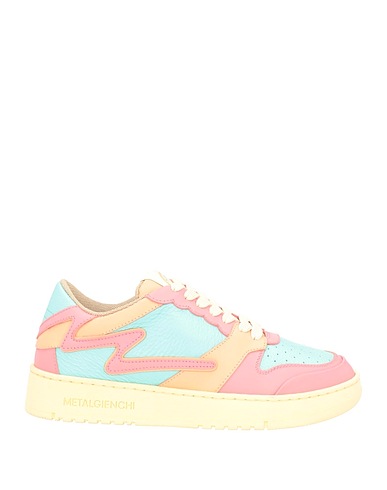 METAL GIENCHI Sneakers Turquoise Soft Leather