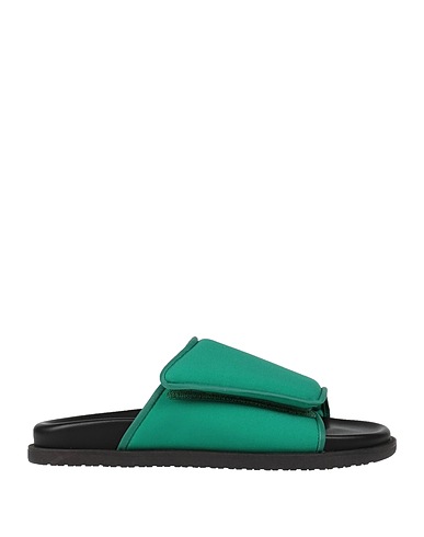COPENHAGEN STUDIOS Sandals Green Textile fibres
