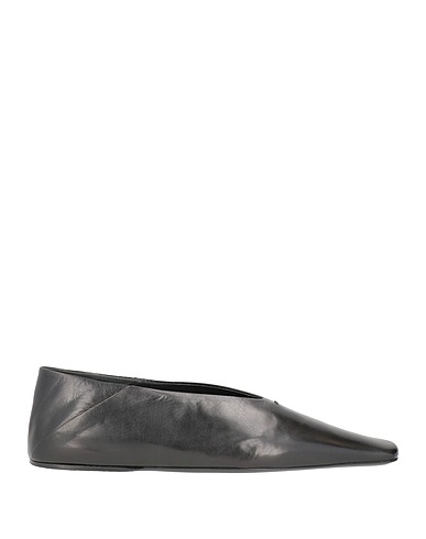 JIL SANDER Ballet flats Black Soft Leather