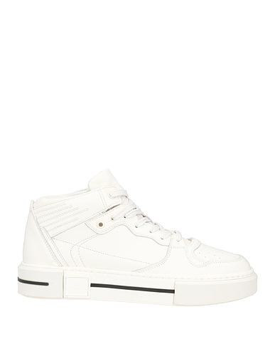 BRIMARTS Sneakers Off white Soft Leather, Textile fibres