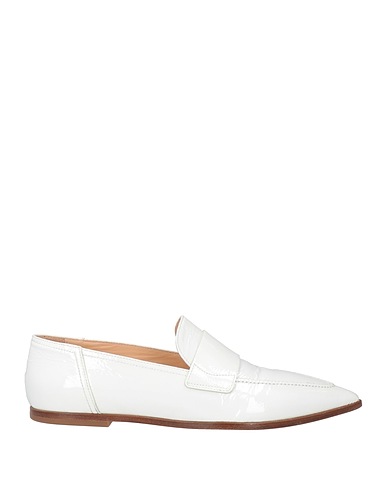 AGL Loafers White Soft Leather
